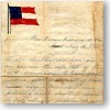 civil-war-correspondence Civil War era letter with flag letterhead