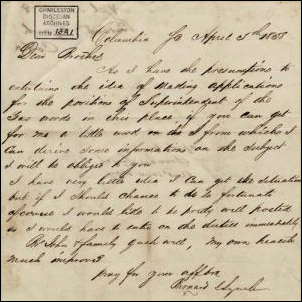 Lynch Family Letters, 1858-1866