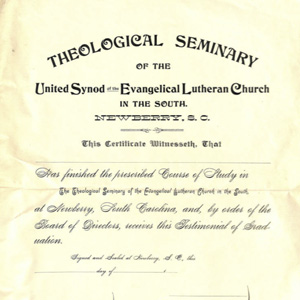 Lutheran Theological Southern Seminary Collection